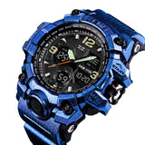 1155 Reloj Skmei para Hombre Pulsera de Caucho Doble hora