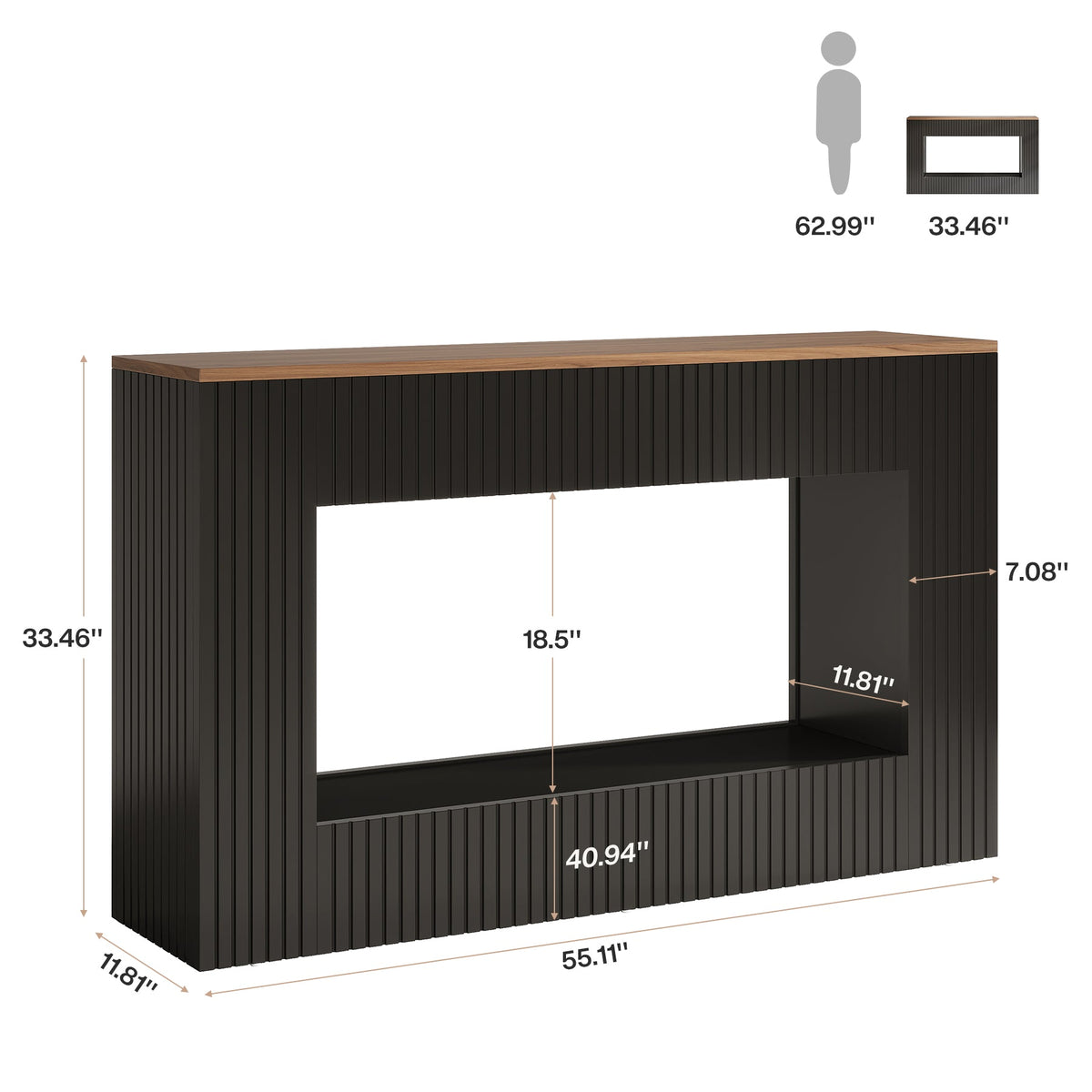 HOGA-J0407 Mesa Tribesigns MDF decorativa
