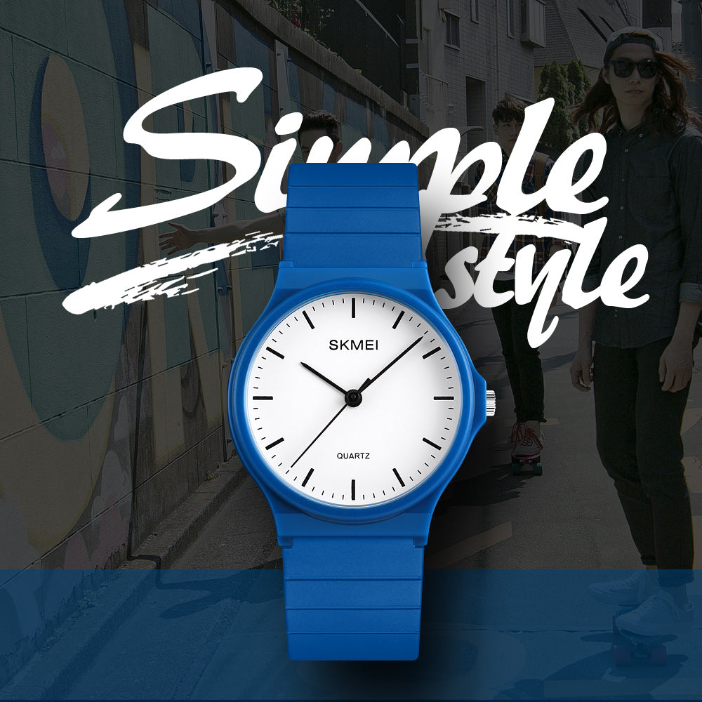 1419 Reloj Skmei Unisex Pulsera de Caucho Análogo