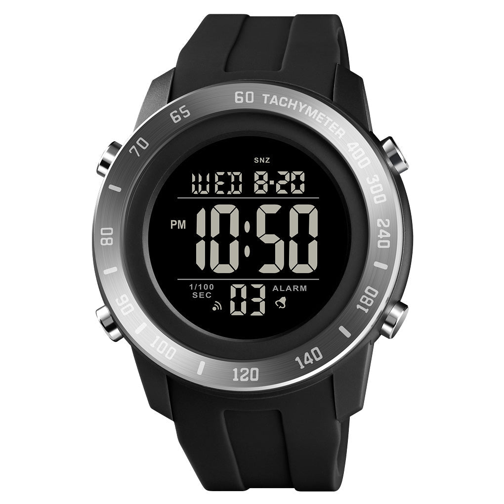 1524 Reloj Skmei para caballero pulsera de caucho digital