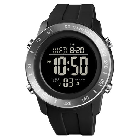 1524 Reloj Skmei para caballero pulsera de caucho digital