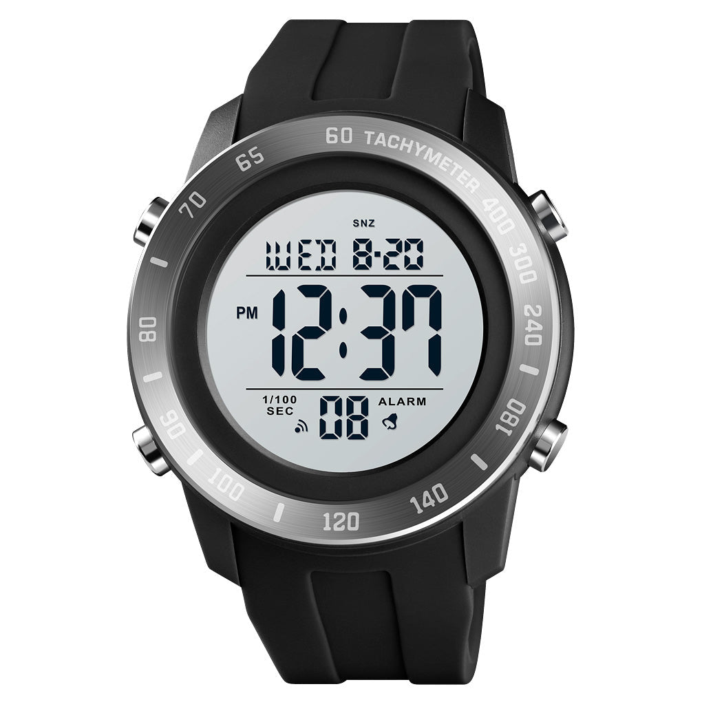 1524 Reloj Skmei para caballero pulsera de caucho digital