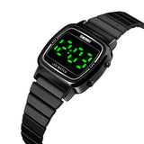 1543 Reloj Skmei para Mujer Pulsera de Metal Digital