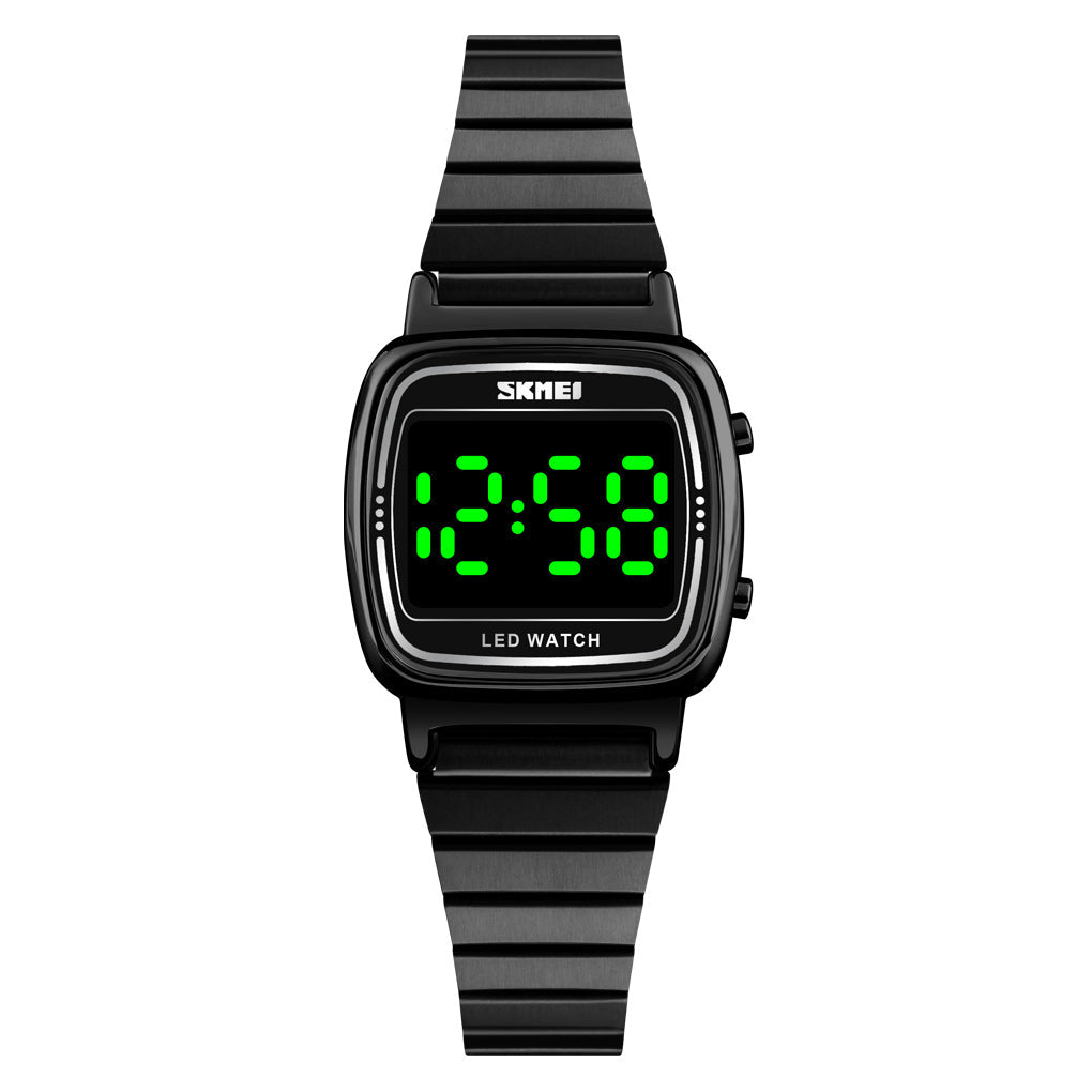 1543 Reloj Skmei para Mujer Pulsera de Metal Digital