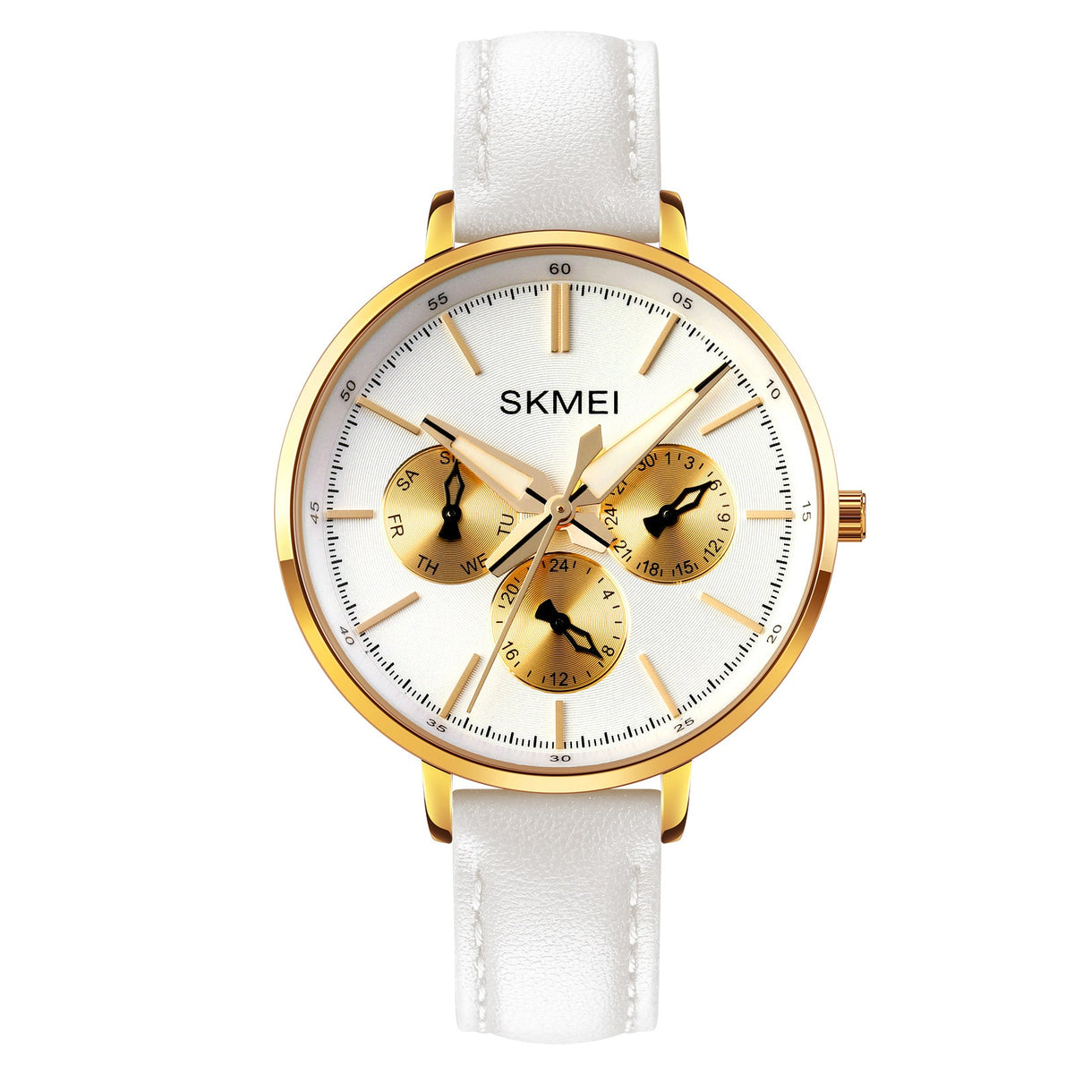 1665 Reloj Skmei para Mujer Pulsera de Cuero Análogo