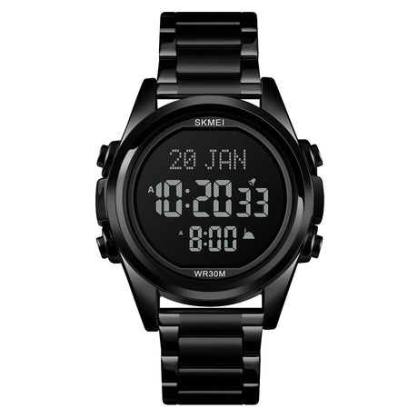 1667 Reloj Skmei Unisex Pulsera de Metal Digital