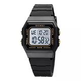 1683 Reloj Skmei para Mujer Pulsera de Caucho Digital