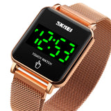 1744S Reloj Skmei Unisex Pulsera Mesh Digital
