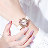 1855 Reloj Skmei para Mujer Pulsera de Cuero Análogo