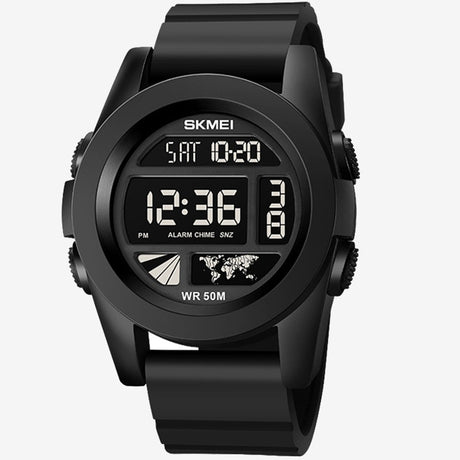 1906 Reloj Skmei para Hombre Pulsera de Caucho Digital