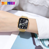 1955 Reloj Skmei para Mujer Pulsera de Metal Análogo