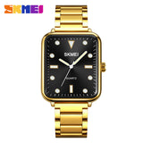 1955 Reloj Skmei para Mujer Pulsera de Metal Análogo