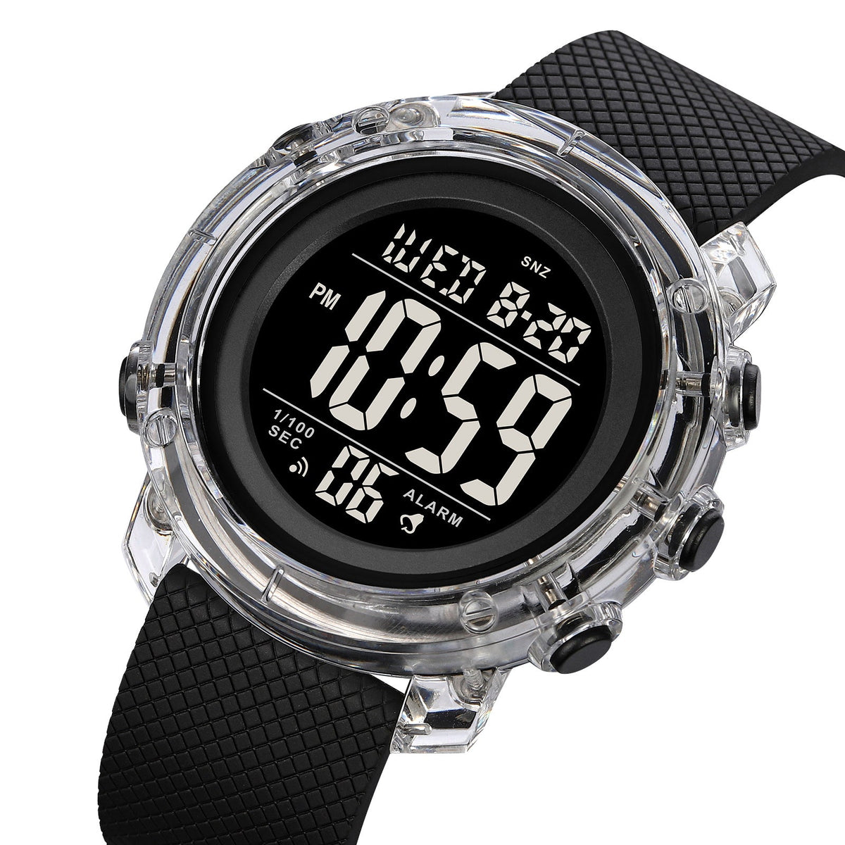 1996 Skmei Reloj Digital Pulsera de Caucho Unisex