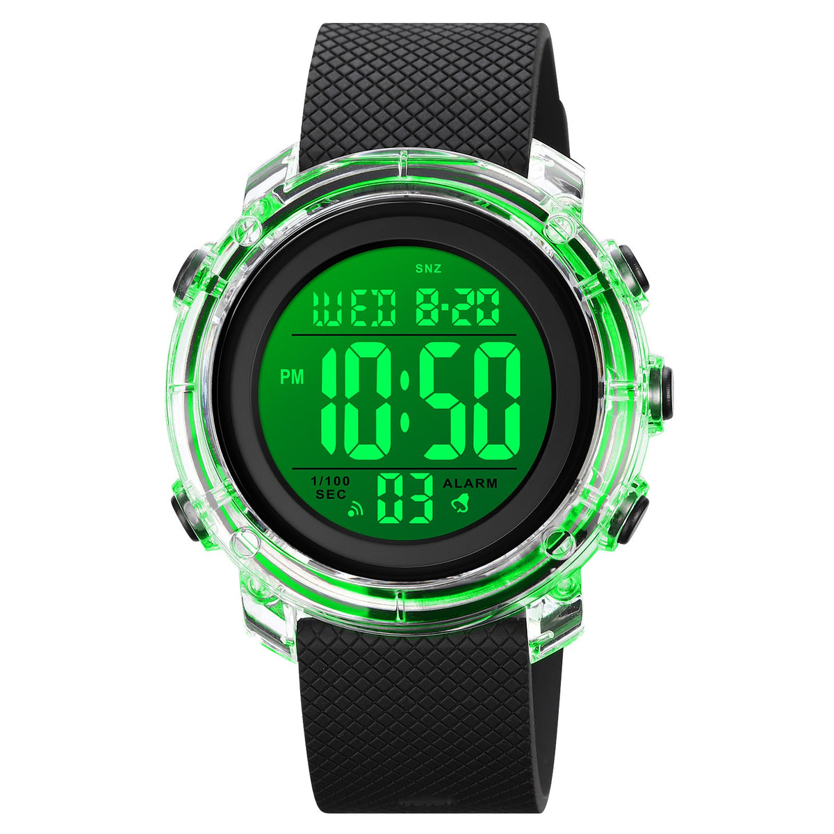 1996 Skmei Reloj Digital Pulsera de Caucho Unisex