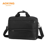 SM2021 Maletín Aoking con 2 Zippers para laptop y documentos