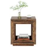 HOGA-JW0911 Mesa de noche Tribesigns de madera