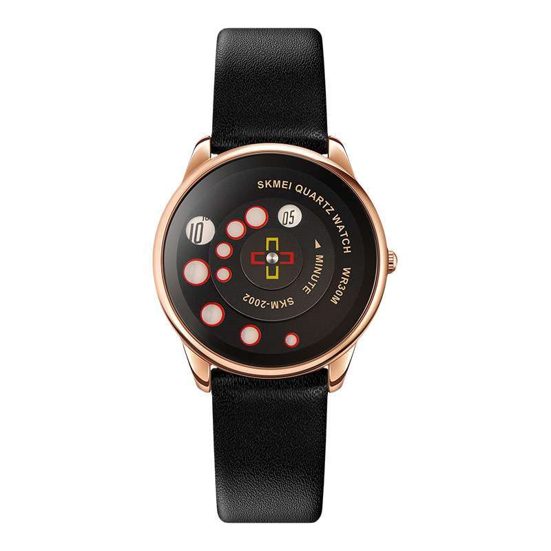 2002 Skmei Reloj para Hombre Pulsera de Cuero Análogo