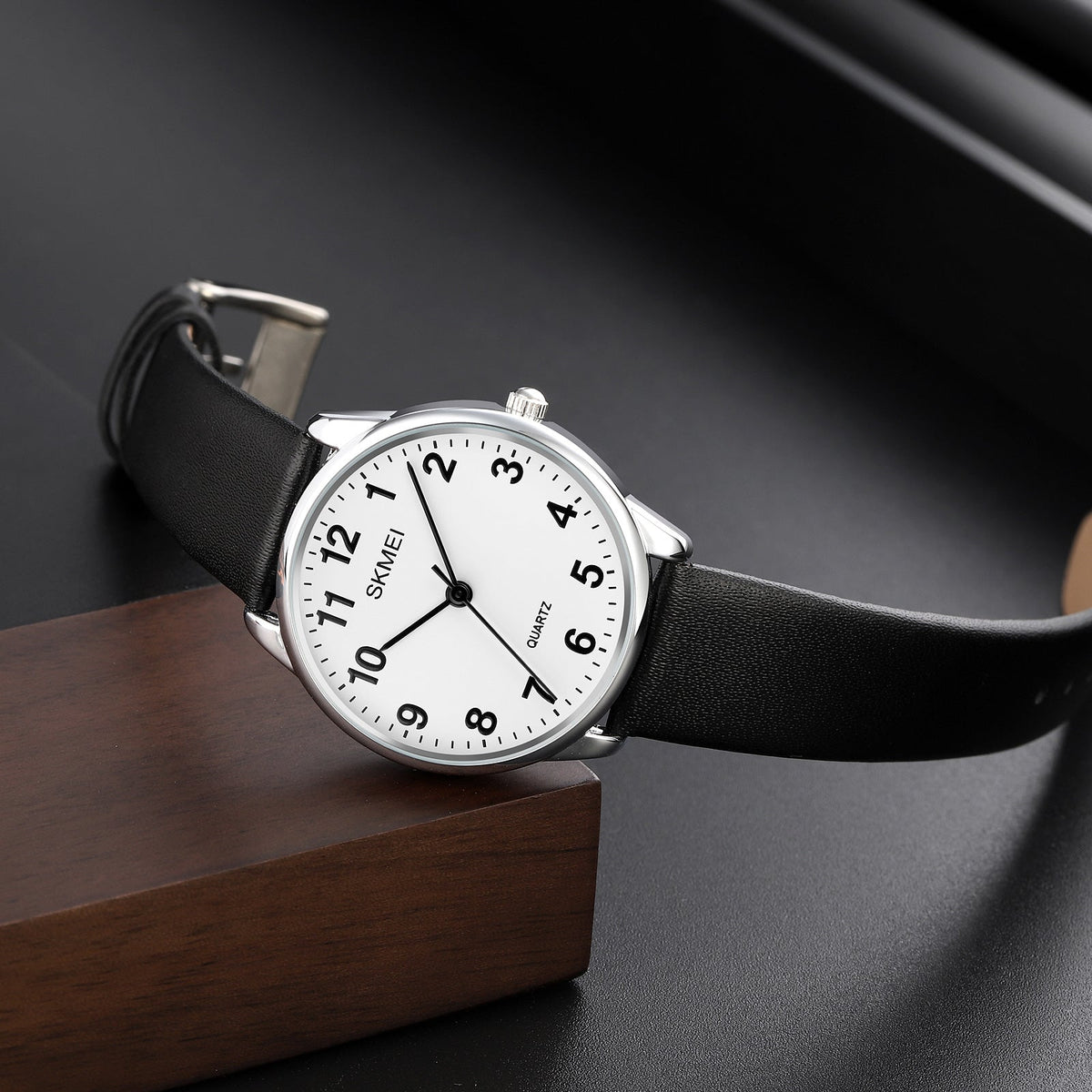 2002 Skmei Reloj para Hombre Pulsera de Cuero Análogo