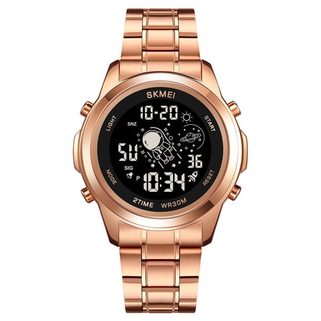 2019 Reloj Skmei para caballero pulsera de metal