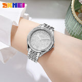 2030 Reloj Skmei para Mujer Pulsera de Metal Análogo