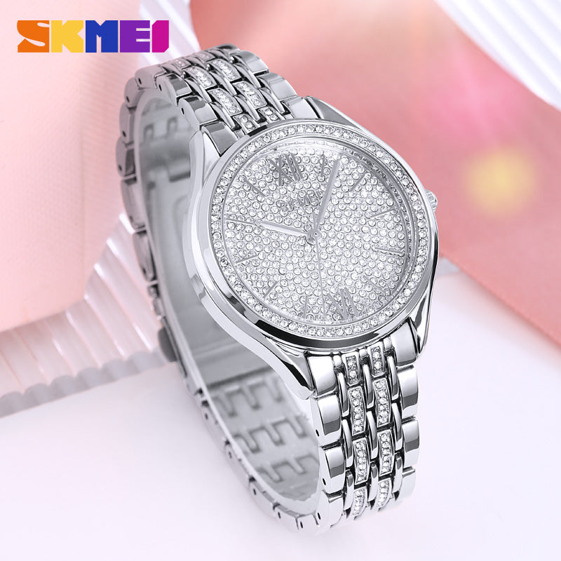 2030 Reloj Skmei para Mujer Pulsera de Metal Análogo