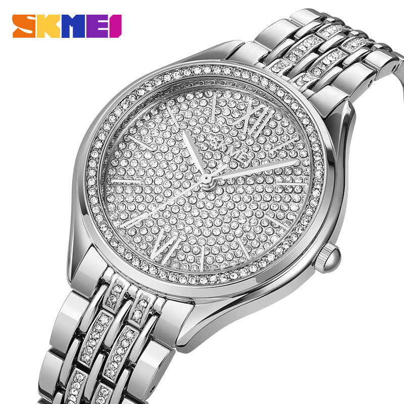 2030 Reloj Skmei para Mujer Pulsera de Metal Análogo