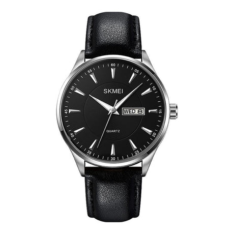 2075 Skmei Reloj para Hombre Pulsera de Cuero Análogo