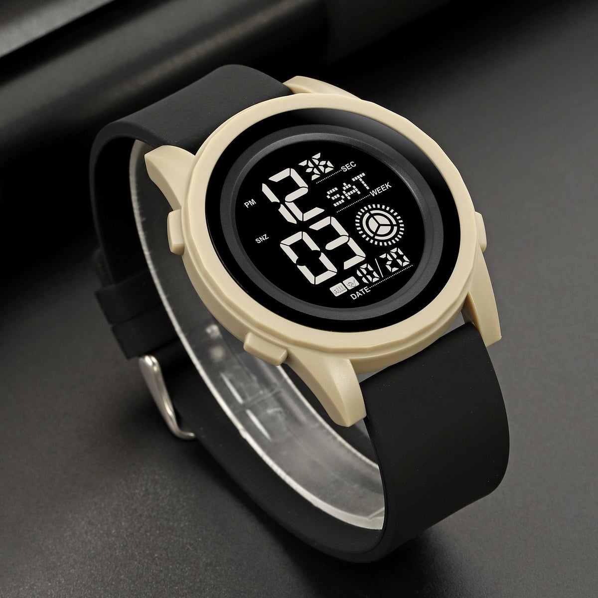 2082 Reloj Skmei Digital Pulsera de Goma para Hombre