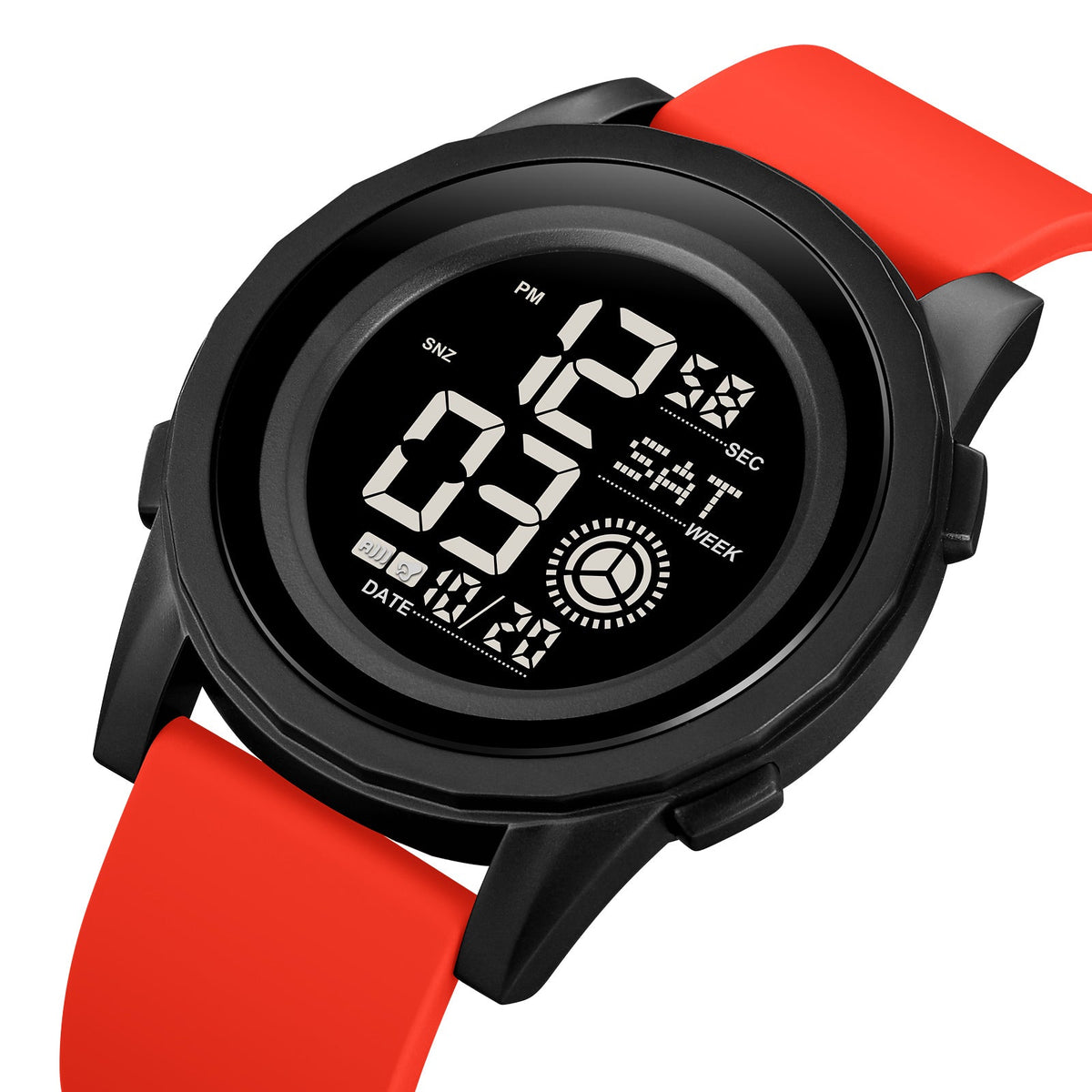 2082 Reloj Skmei Digital Pulsera de Goma para Hombre