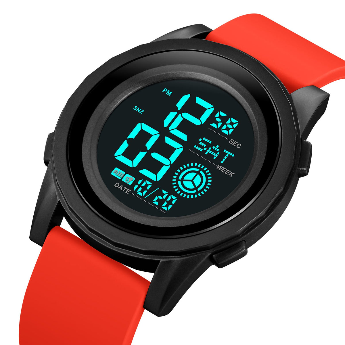 2082 Reloj Skmei Digital Pulsera de Goma para Hombre