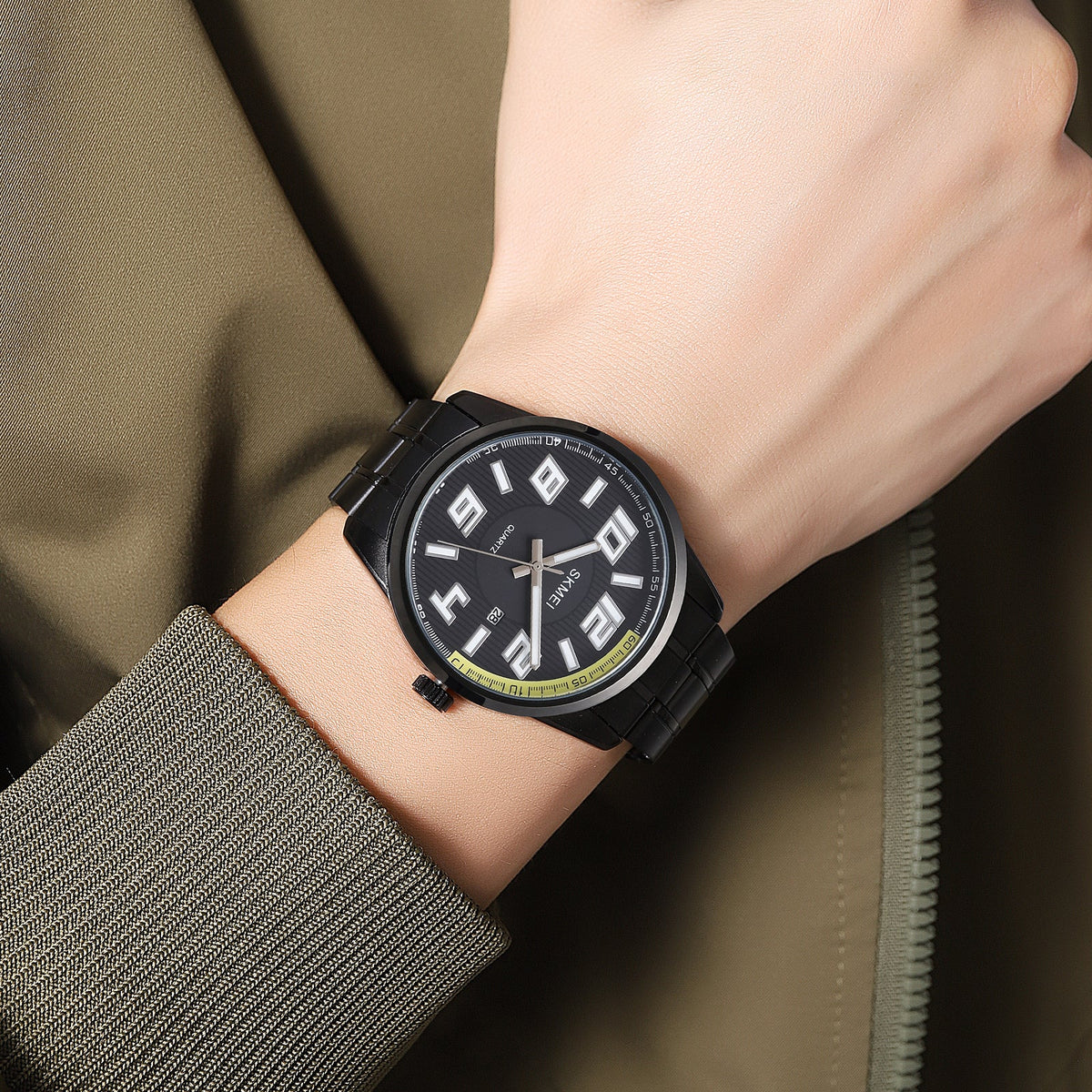 2088 Reloj SKMEI para hombre pulsera de metal
