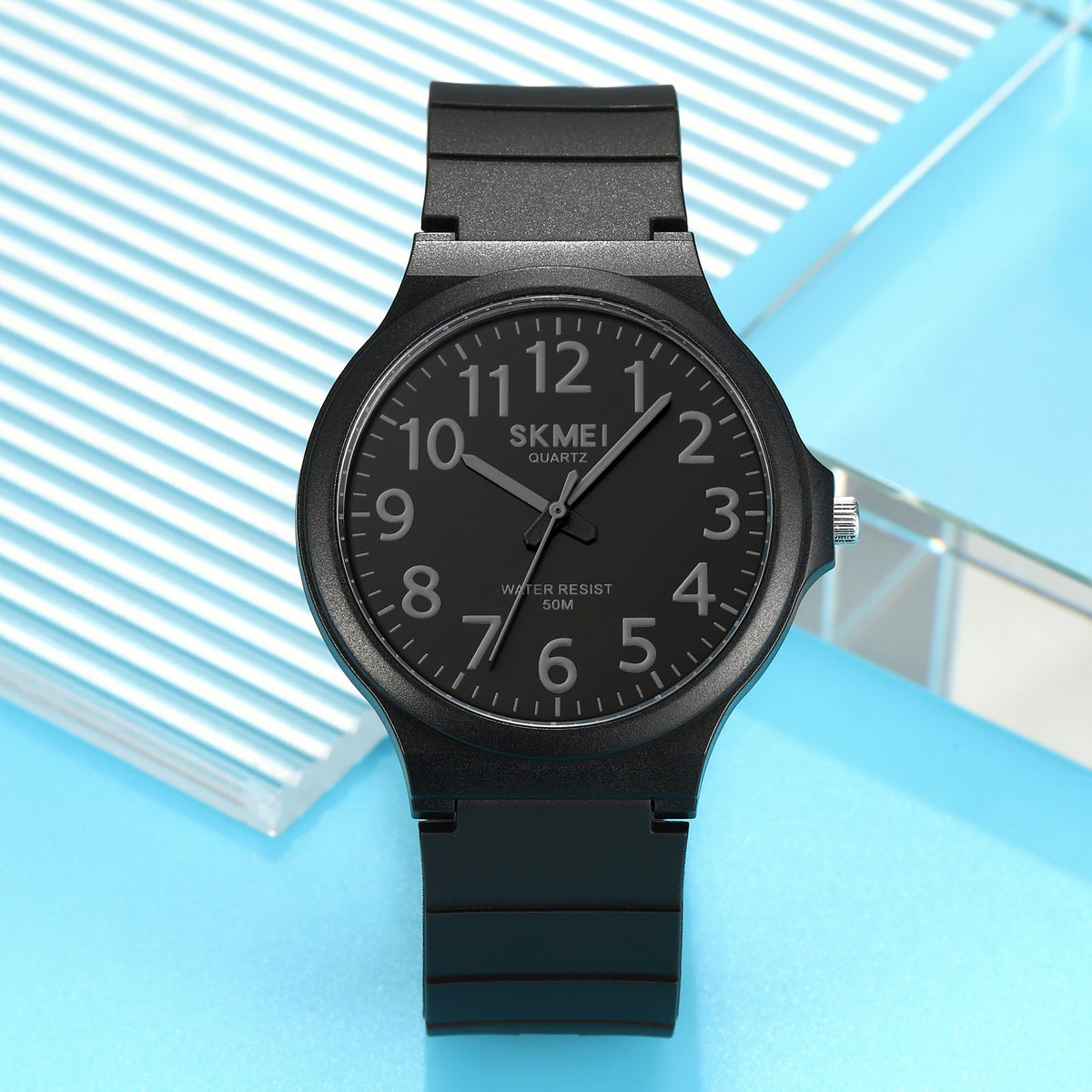 2108 Skmei Reloj para Hombre Pulsera de Caucho Análogo