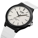 2108 Skmei Reloj para Hombre Pulsera de Caucho Análogo