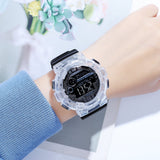 2110 Skmei Reloj para Hombre Pulsera de Caucho Digital