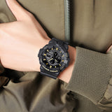 2117BK Reloj Skmei para hombre pulsera de caucho