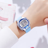 2129 Reloj SKMEI digital para niños pulsera de caucho