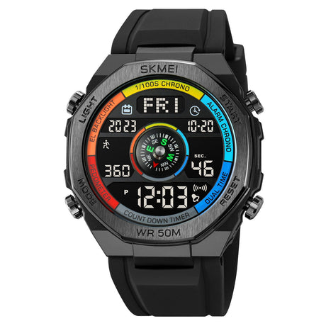 2209 Skmei Reloj para Hombre Pulsera de Caucho Digital