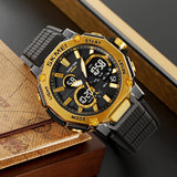2219 Reloj Skmei para hombre pulsera de caucho