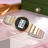 2338 Reloj Skmei para dama pulsera de metal digital