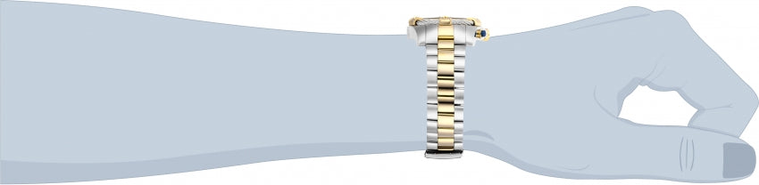 Reloj invicta para caballero pulsera de metal 52 mm