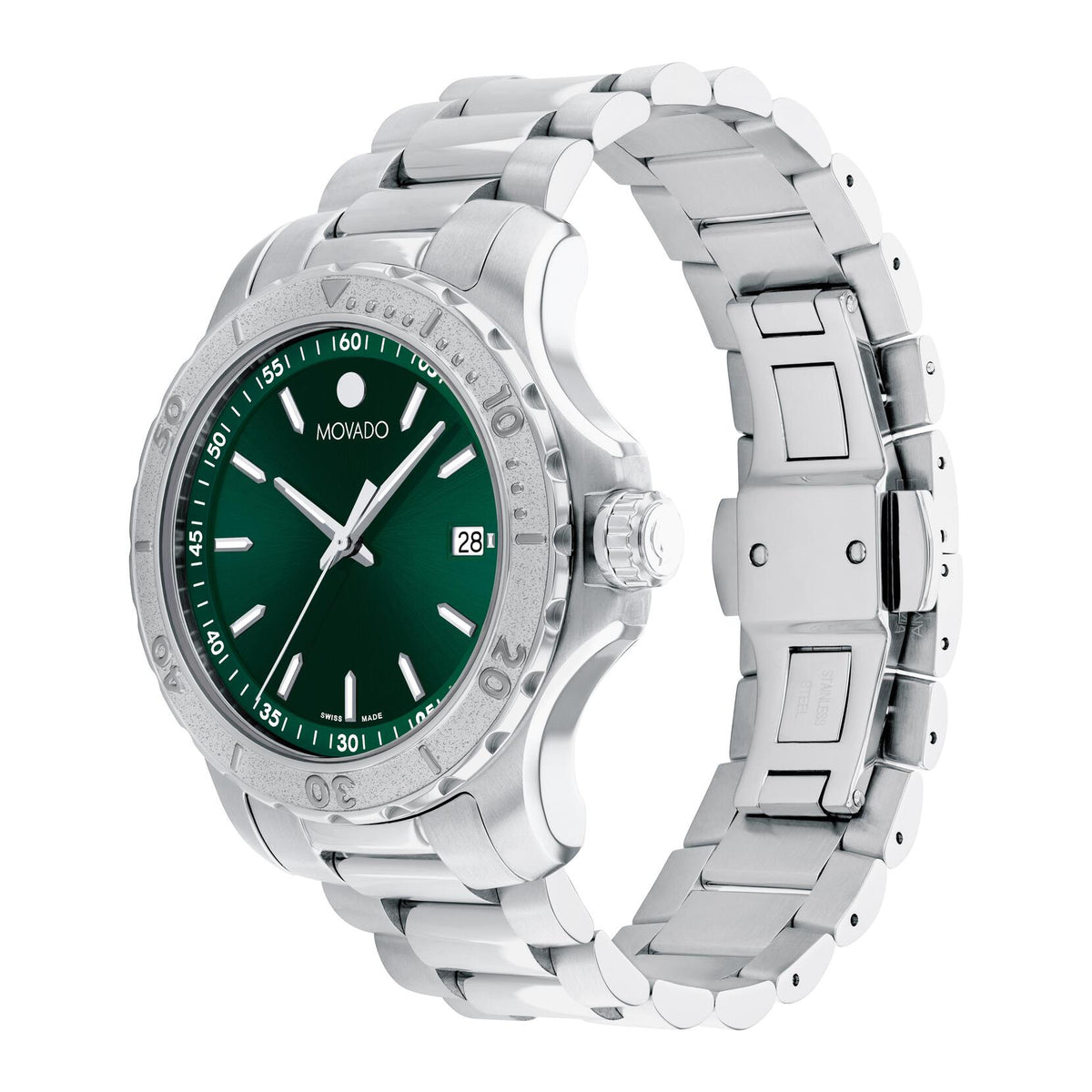 2600167 Reloj Movado Active Sport de hombre correa de metal 40 mm