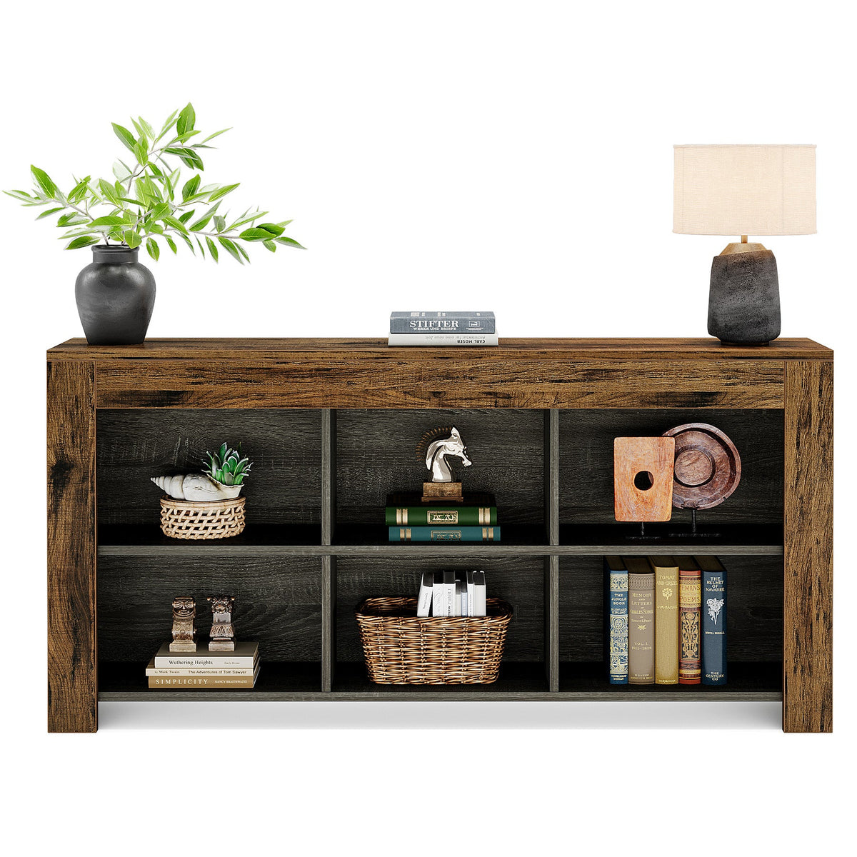 HOGA-JW1123 Mesa de pared Tribesigns de almacenamiento