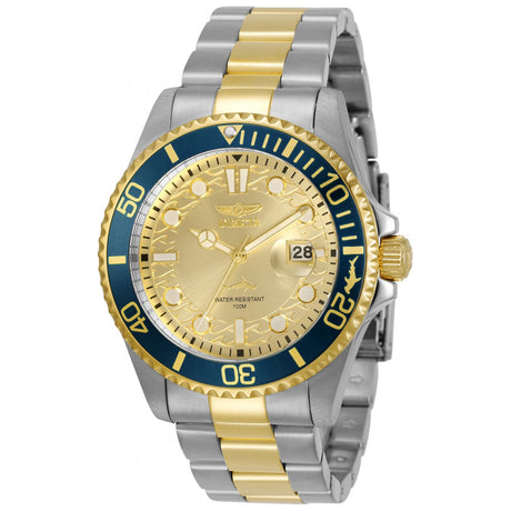 Reloj Invicta Aviator para caballero pulsera de metal 45mm