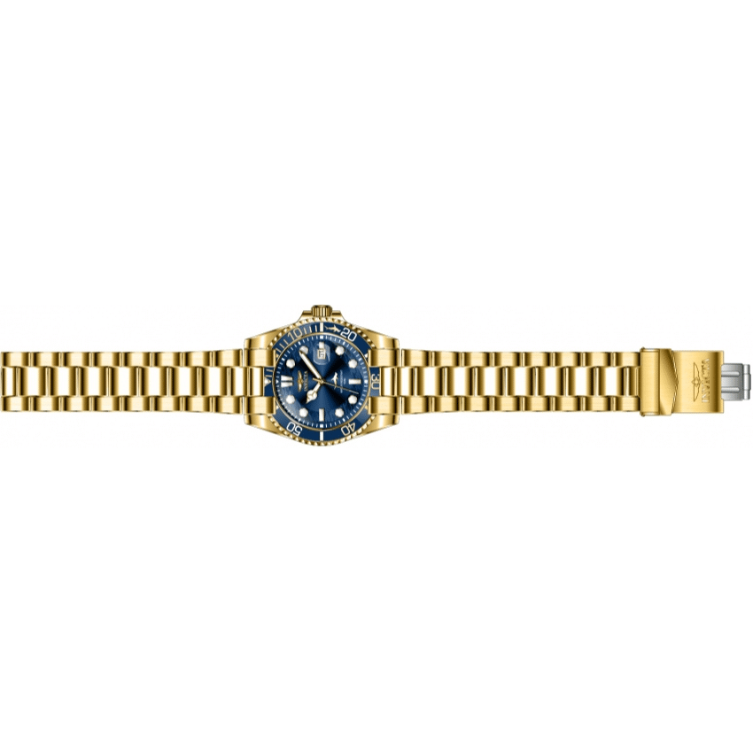 Reloj Invicta Aviator para caballero pulsera de metal 45mm