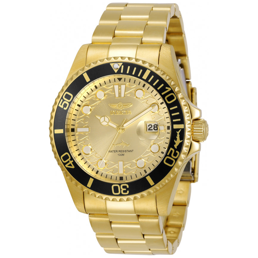 Reloj Invicta Aviator para caballero pulsera de metal 45mm