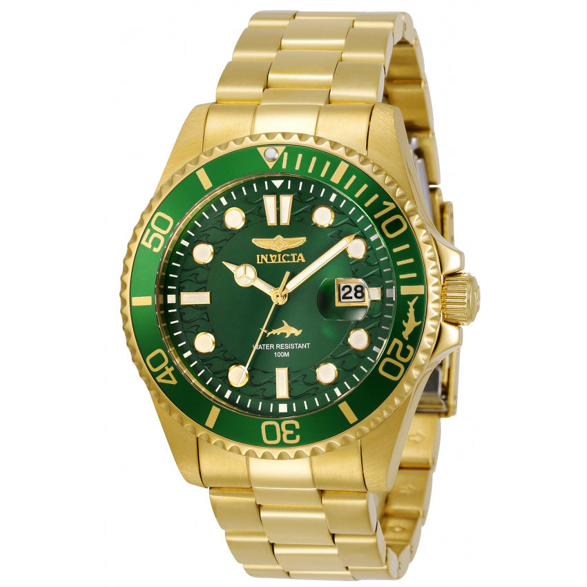 Reloj Invicta Aviator para caballero pulsera de metal 45mm