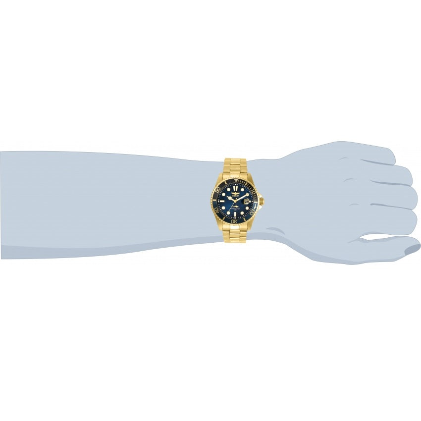 Reloj Invicta Aviator para caballero pulsera de metal 45mm