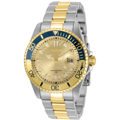 Reloj Invicta Aviator para caballero pulsera de metal 45mm