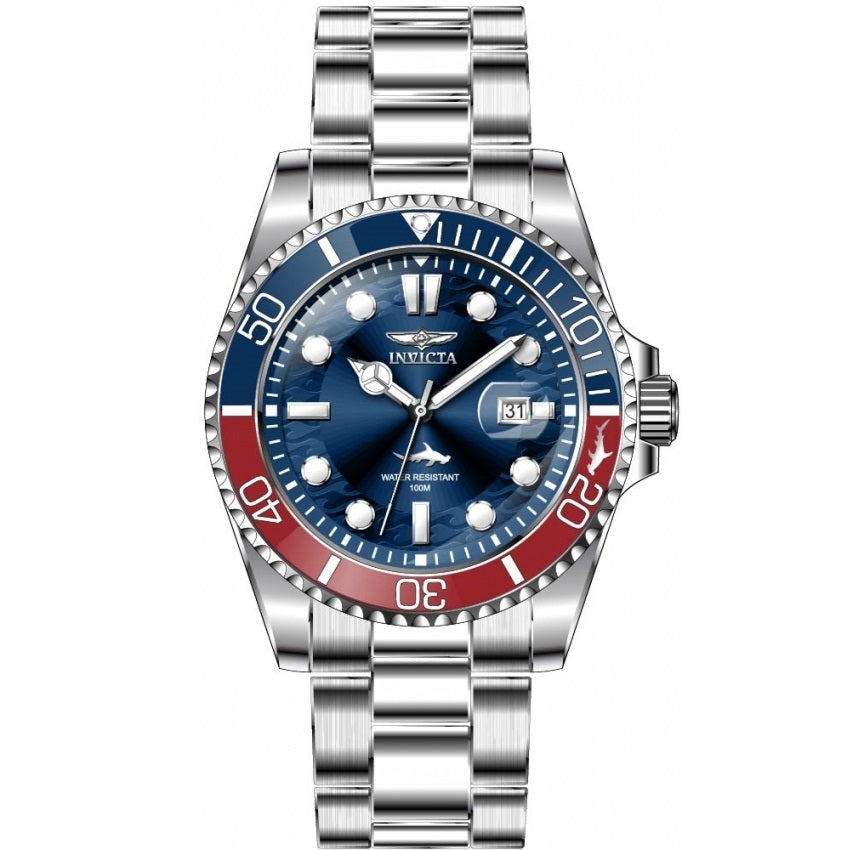 Reloj Invicta Aviator para caballero pulsera de metal 45mm