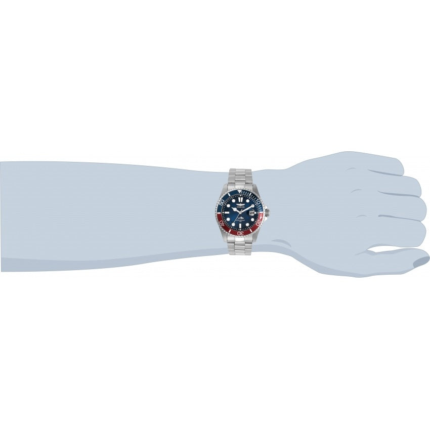 Reloj Invicta Aviator para caballero pulsera de metal 45mm